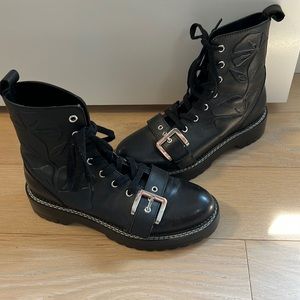 Zara combat boots